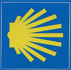 Pegatina Estrella del Camino